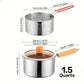 🍳 New Arrival! ✨ Multifunctional 304 Stainless Steel Frying Pot 🥘