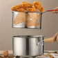 🍳 New Arrival! ✨ Multifunctional 304 Stainless Steel Frying Pot 🥘