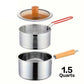 🍳 New Arrival! ✨ Multifunctional 304 Stainless Steel Frying Pot 🥘