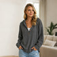 Women's Long Sleeve Casual Hoodie Top 👕 A Cosy Throw-On for Chilly Mornings & Laid-Back Days ✨