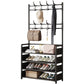 Multi-Functional Entryway Shoe & Coat Rack 🏠 A Tidy Entrance, A Warm Welcome – Everything in Its Place ✨