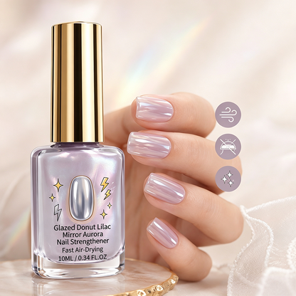 🌸 Lilac Perfection for Weak Nails – Glossy Strengthener That Adds a Glass-Like Finish. Half Price. Free UK Delivery