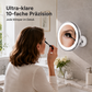 ✨ No Drilling, No Damage. 10x Magnifying Makeup Mirror with LED Light. Sticks to Any Tile. Free UK Delivery