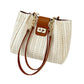 🌿 From Office to Beach – Spacious Woven Straw Shoulder Bag. Fits Laptop, Lunch & More. 50% Off. UK Stock