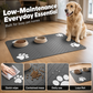 🐾 No More Messy Floors – Waterproof & Slip-Resistant Pet Feeding Mat. Wipes Clean in Seconds. UK Stock