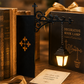 📚 Turn Your Bookshelf into a Victorian Lane – Retro Streetlight Bookend & Warm LED Lamp. UK Stock