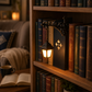 📚 Turn Your Bookshelf into a Victorian Lane – Retro Streetlight Bookend & Warm LED Lamp. UK Stock