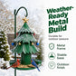 🎄 Bring Birds to Your Christmas Garden – Festive Tree Feeder, Easy Fill & Clean. Free UK Delivery