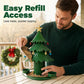 🎄 Bring Birds to Your Christmas Garden – Festive Tree Feeder, Easy Fill & Clean. Free UK Delivery