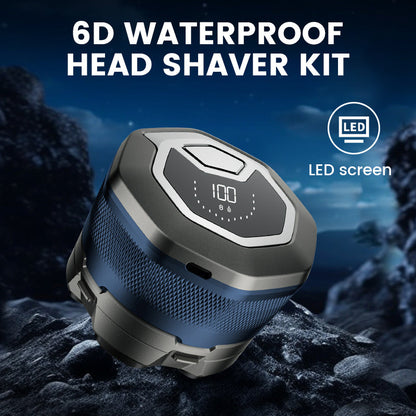 🪒 Ditch the Barber, Keep the Look – 6D Waterproof Head Shaver. Smooth, Close & Zero Irritation. UK Stock