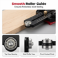 📏 Repeat Cuts, Perfect Every Time. Precision Table Saw Stop Block – Anodised Black Aluminium, Portable & Tool-Free Fit. UK Stock