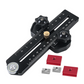 📏 Repeat Cuts, Perfect Every Time. Precision Table Saw Stop Block – Anodised Black Aluminium, Portable & Tool-Free Fit. UK Stock