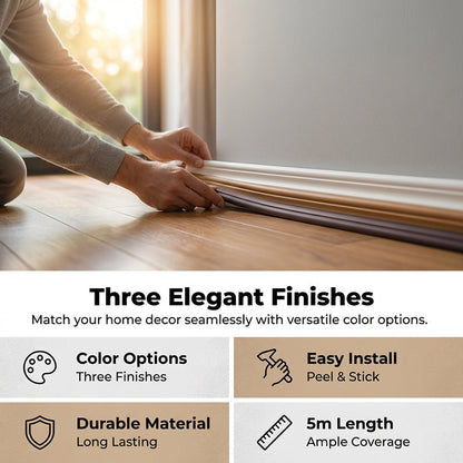 📢 50% OFF!! ⏰ Flexible Molding Trim Strip – Decorative Wall Edge Protector ✨