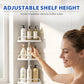 ✨ Keep Bottles Off the Floor – Telescopic Corner Shower Organiser. Anti-Rust, Tool-Free Setup. UK Dispatch