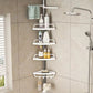 ✨ Keep Bottles Off the Floor – Telescopic Corner Shower Organiser. Anti-Rust, Tool-Free Setup. UK Dispatch
