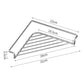 🧽 No More Slimy Sponges – Stainless Steel Corner Rack with Fast-Drain Tray. Keeps Counters Dry. UK Stock