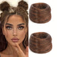 👱‍♀️ Instantly Fuller, Perfectly Messy Bun – Gentle Grip Scrunchie for Fine & Thick Hair. Free UK Delivery