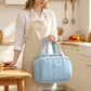 🍱 Keep Lunch Hot or Cold for Hours – Quilted Insulated Lunch Bag with Leakproof Lining. 50% Off. UK Stock