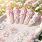 🌸 Salon-Worthy Spring Nails in Seconds – 5D Lily & Daisy Stickers. No UV Lamp, Just Peel & Press. 50% Off. UK Stock