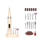 💅 Salon-Grade Manicures, No Wires Attached – Cordless Nail Drill with Charging Dock. UK Stock