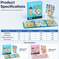 ✈️ Keep Little Hands Busy on the Go – Reusable Magnetic Puzzle Book. No Screens, No Mess. 50% Off. UK Stock