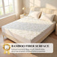 🌿 Waterproof Without the Crinkle – Bamboo Fibre Mattress Protector. Breathable, Soft & Deep Pocket. UK Stock