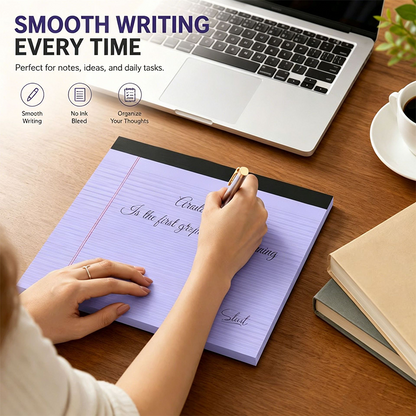 ✏️ Plan, Note & Journal in Style – Slim Lined Writing Pad That Fits Any Bag. Half Price. Free UK Delivery