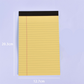 ✏️ Plan, Note & Journal in Style – Slim Lined Writing Pad That Fits Any Bag. Half Price. Free UK Delivery