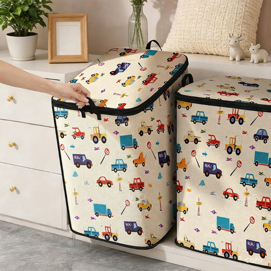 🏠 Pack Away Winter Woollies in Seconds – Durable Foldable Organiser with Reinforced Handles. Half Price. Free UK Delivery