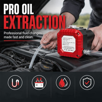 🔧 50% OFF!🔥 Portable Electric Oil Change Pump – Fast Engine Oil Extraction, Compact & Durable for Cars, Boats & DIY Oil Changes 🚗