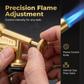🛠️ Precision Flame, All-Angle Use – Portable Butane Torch with Adjustable Burner & Safety Lock. Half Price. Free UK Delivery