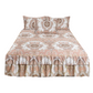 ⏳Limited-time 50% off⏰Floral Ruffled Bed Skirt, 3-Piece Set – Easy Bedroom Upgrade🛏️