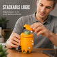 🍍 Tidy Desk, Happy You – Cute Pineapple Cable Holder That Keeps Cords Within Reach. UK Stock