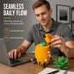 🍍 Tidy Desk, Happy You – Cute Pineapple Cable Holder That Keeps Cords Within Reach. UK Stock