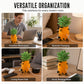 🍍 Tidy Desk, Happy You – Cute Pineapple Cable Holder That Keeps Cords Within Reach. UK Stock