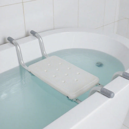 🛁 Safe Bathing for Seniors – Non-Slip Bathtub Seat Board with Drainage Holes. Supports up to 190kg. UK Stock
