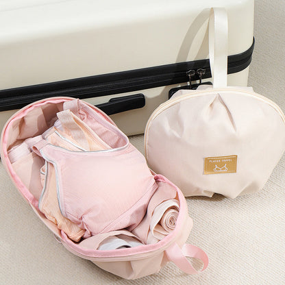 ✨ Lightweight, Water-Resistant & Multi-Pocket – Portable Underwear Bag for Travel, Gym & Home
