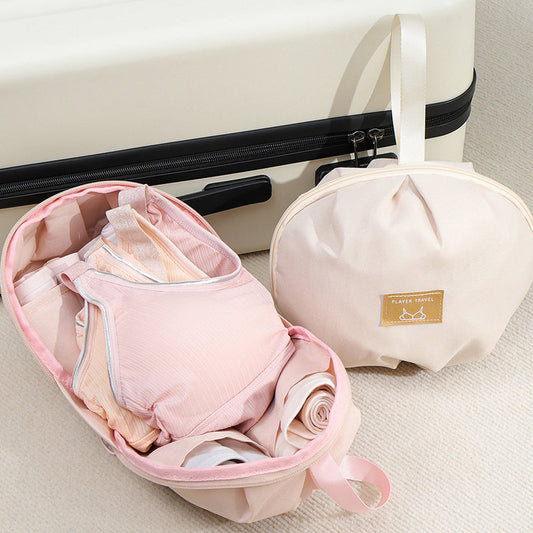 ✨ Lightweight, Water-Resistant & Multi-Pocket – Portable Underwear Bag for Travel, Gym & Home