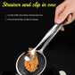 🥢 Serve & Strain with One Tool – Heat-Resistant Food Tongs & Oil Strainer, Anti-Slip Grip. Half Price. Free UK Delivery