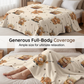 🛋️ Save 50%! 🔥 Printed Flannel Throw – Ultra-Soft, Cozy & Stylish Lightweight Blanket for Sofa, Bed, Couch & Home Decor ✨