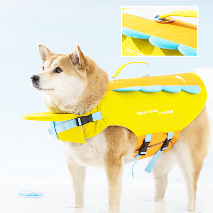 🦺 Keep Your Dog Safe in the Water – High-Floatation Life Jacket with Grab Handle & Reflective Trim. UK Stock