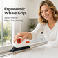 🧹 Clean Window Tracks, Door Rails & Tile Gaps – Hard Bristle Crevice Brush with Built-in Scraper. Half Price. Free UK Delivery