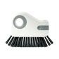 🧹 Clean Window Tracks, Door Rails & Tile Gaps – Hard Bristle Crevice Brush with Built-in Scraper. Half Price. Free UK Delivery