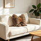 🐆 Leopard Print Bowknot Cushion – Soft Touch, Hidden Zip, Machine Washable. 50% Off Today. Free Returns