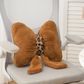 🐆 Leopard Print Bowknot Cushion – Soft Touch, Hidden Zip, Machine Washable. 50% Off Today. Free Returns