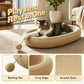 🐱 The Perfect Nap & Scratch Spot – Durable Sisal Scratcher Bed for Cats. Includes Fun Toy. Free UK Delivery