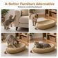 🐱 The Perfect Nap & Scratch Spot – Durable Sisal Scratcher Bed for Cats. Includes Fun Toy. Free UK Delivery