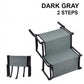 🐕 No More Slipping or Jumping – Heavy-Duty Portable Dog Stairs with Anti-Slip Surface. Free UK Delivery