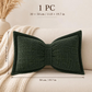 ✨ Insta-Worthy Bow Throw Cushion – Ultra-Soft Chenille, Removable Cover. Half Price. Free UK Delivery
