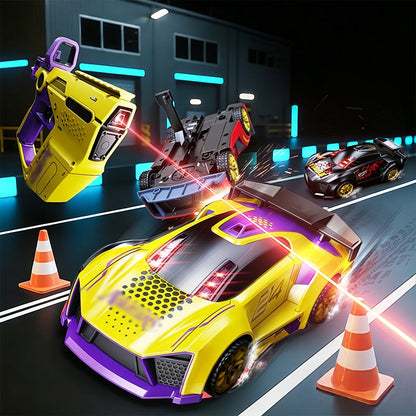 🚗🎯 Drive It, Launch It! – 2-in-1 RC Car & Soft Dart Blaster for Kids. Safe Foam Bullets. UK Stock